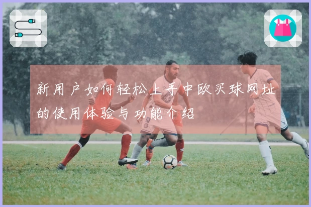 新用户如何轻松上手中欧买球网址的使用体验与功能介绍