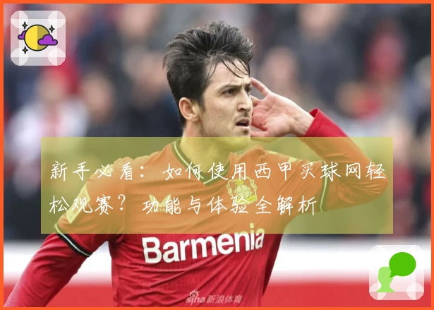 新手必看：如何使用西甲买球网轻松观赛？功能与体验全解析